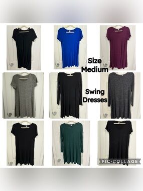 Women’s Swing Dresses Lot-Size Medium